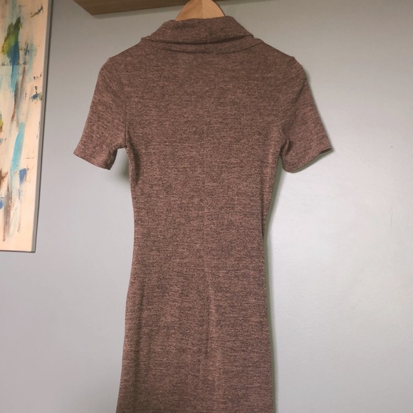 Slouch Neck Bodycon Dress - Picture 4 of 5